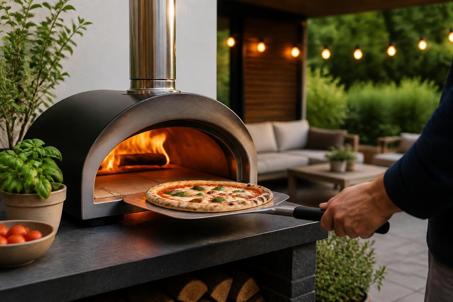 Outdoor Pizzaofen für Garten und Terrasse
